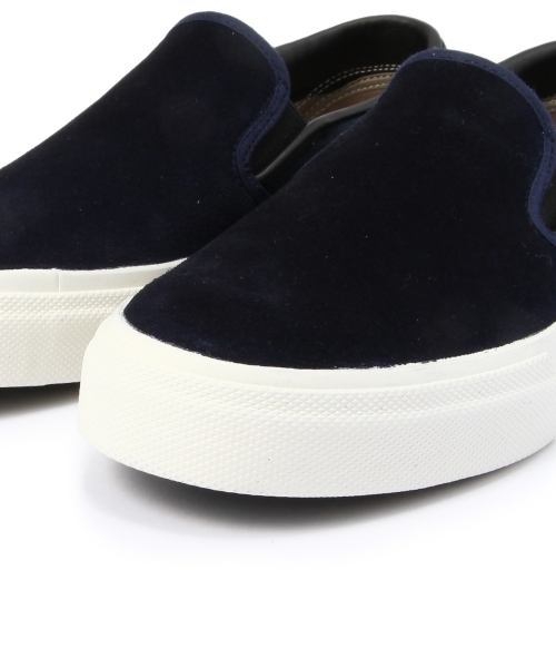 BEAUTY&YOUTH UNITED ARROWS(ビューティーアンドユースユナイテッドアローズ)の「BY スウェード コンビ スリッポン(スニーカー・メンズ・ブラック/ネイビー/ホワイト/ブラウン・27cm(2)/28cm(3)/25cm(0)/26cm(1))」の10枚目の写真