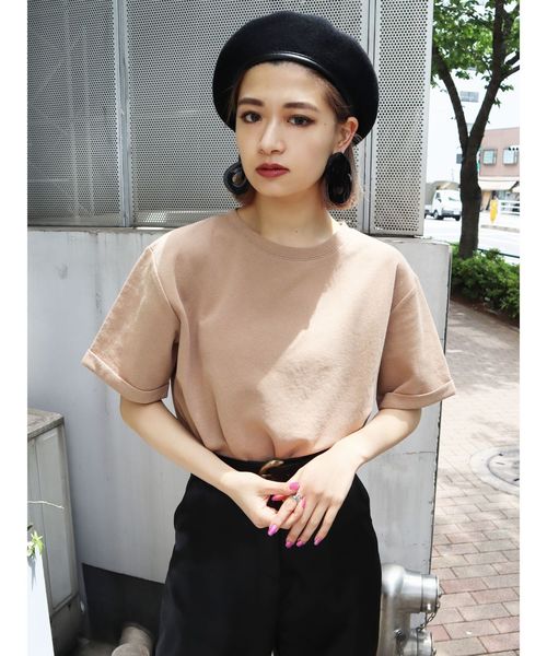 EMODA（エモダ）の「WORSTEDウールベレー（ハンチング/ベレー帽・レディース・その他/ブラック・FREE）」の7枚目の写真