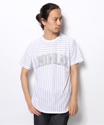 WEGO | WEGO/アーチロゴストライプTシャツ(Tシャツ/カットソー)