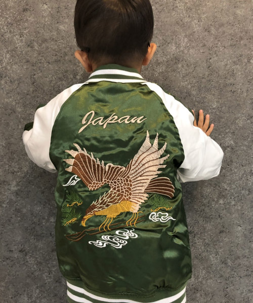 THE CASUAL（カジュアル）の「スカジャン キッズ（スカジャン・キッズ・J/I/H/G/F/E/D/C/B/A・110/120/130/140/150/160）」の15枚目の写真