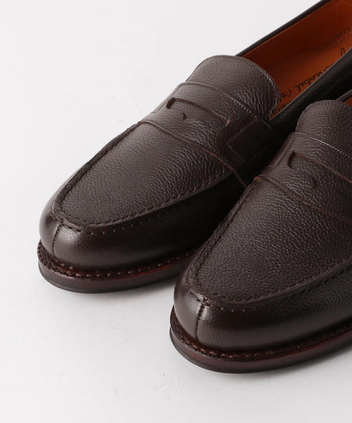 green label relaxing（グリーンレーベルリラクシング）の「別注［ジャラン スリウァヤ］▲JS GRAIN ローファー（ローファー・メンズ・ブラック/ダークブラウン・40/43/42/41/38/39）」の4枚目の写真