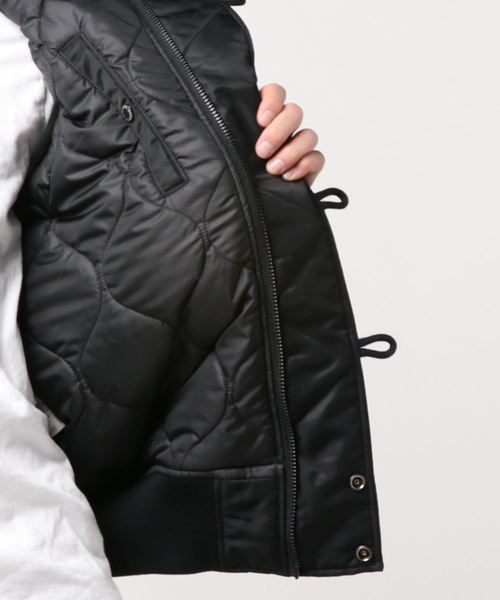 HYSTERIC GLAMOUR（ヒステリックグラマー）の「プリマロフトエアフォース TRIANGLE-WOMAN N-2Bジャケット（ブルゾン・メンズ・カーキ/ブラック/グリーン系カモフラージュ・LARGE/MEDIUM/SMALL）」の10枚目の写真