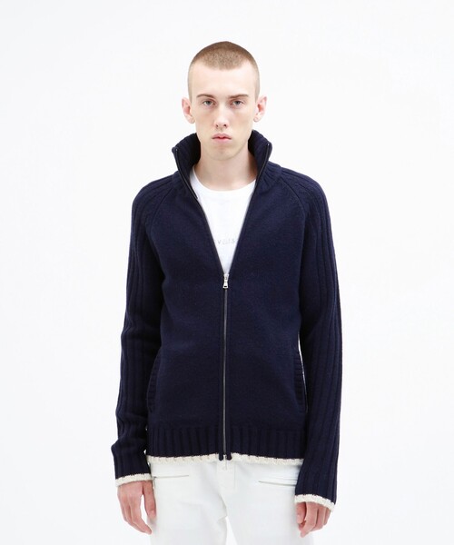 セール タスマニアラム ジップアップ ニット ニット セーター Loveless ラブレス のファッション通販 Zozotown