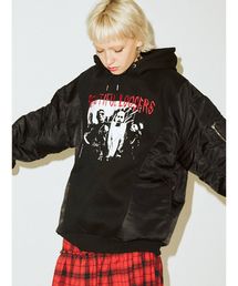 jouetie | MA-1スリーブHOODIE(パーカー)