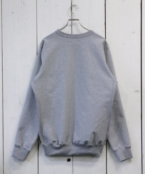 GREEN BOWL（グリーンボウル）の「GREEN BOWL Sweat Shirts/グリーンボウル スウェット シャツ（スウェット・メンズ・オフホワイト/杢グレー/スミクロ・40/38）」の8枚目の写真