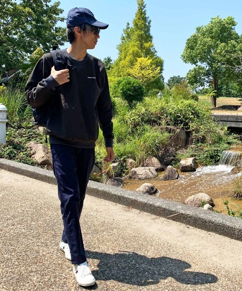 GREEN BOWL（グリーンボウル）の「GREEN BOWL Sweat Shirts/グリーンボウル スウェット シャツ（スウェット・メンズ・オフホワイト/杢グレー/スミクロ・40/38）」の17枚目の写真