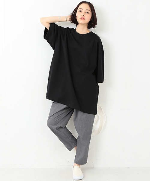 BEAMS BOY(ビームスボーイ)の「CAMBER / BIG T(Tシャツ/カットソー・レディース・グレー/ブラック/ホワイト/ネイビー・XX-LARGE)」の21枚目の写真