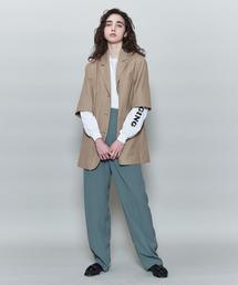 6 | ＜6(ROKU)＞DIGGING LONG SLEEVE T-SHIRT/Tシャツ(Tシャツ/カットソー)