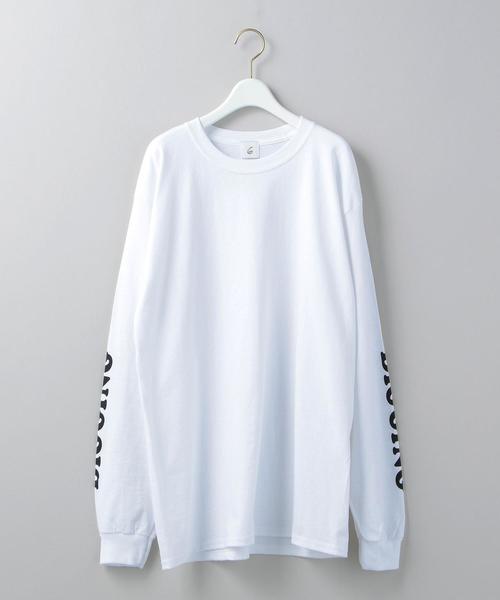 6（ロク）の「＜6(ROKU)＞DIGGING LONG SLEEVE T-SHIRT/Tシャツ（Tシャツ/カットソー・レディース・ホワイト・LARGE/MEDIUM/SMALL）」の6枚目の写真