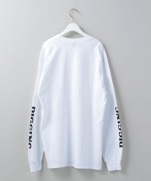 6（ロク）の「＜6(ROKU)＞DIGGING LONG SLEEVE T-SHIRT/Tシャツ（Tシャツ/カットソー・レディース・ホワイト・LARGE/MEDIUM/SMALL）」の5枚目の写真