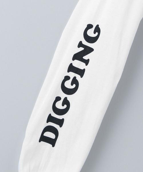 6（ロク）の「＜6(ROKU)＞DIGGING LONG SLEEVE T-SHIRT/Tシャツ（Tシャツ/カットソー・レディース・ホワイト・LARGE/MEDIUM/SMALL）」の8枚目の写真