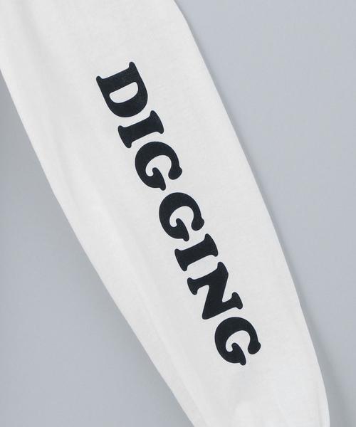 6（ロク）の「＜6(ROKU)＞DIGGING LONG SLEEVE T-SHIRT/Tシャツ（Tシャツ/カットソー・レディース・ホワイト・LARGE/MEDIUM/SMALL）」の7枚目の写真