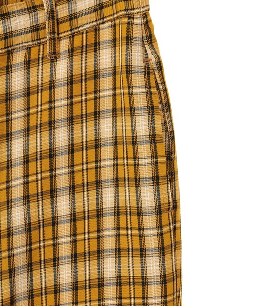 Candy Stripper（キャンディストリッパー）の「BRISK CHECK FLARE パンツ（その他パンツ・レディース・ピンク/グリーン/ブルー/イエロー・1/2）」の10枚目の写真