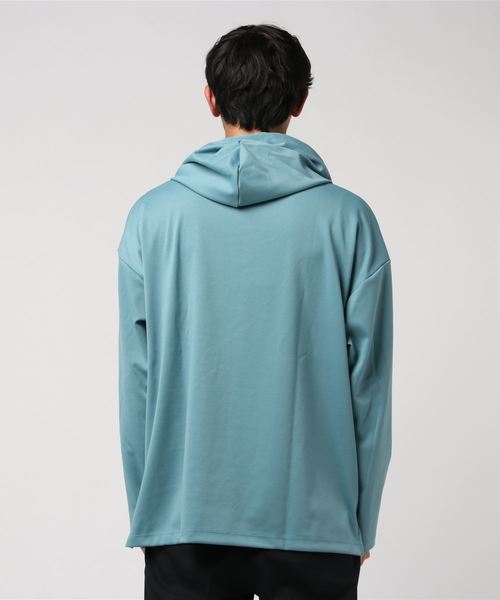 WEGO（ウィゴー）の「WEGO/ロゴ刺繍ビッグシルエットポンチプルパーカー（パーカー・メンズ・ホワイト/グリーン系その他・MEDIUM/LARGE）」の19枚目の写真