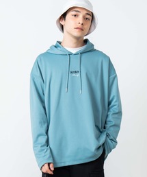 WEGO | WEGO/ロゴ刺繍ビッグシルエットポンチプルパーカー(パーカー)