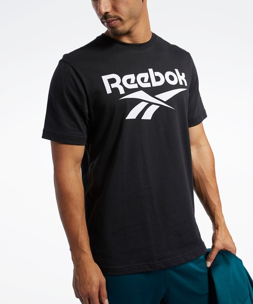 Reebok(リーボック)の「ベクターロゴ ショートスリーブ Tシャツ / CL F VECTOR TEE(Tシャツ/カットソー・メンズ・ブラック/ネイビー/ホワイト・SMALL/X-LARGE/LARGE/XX-LARGE/MEDIUM)」の3枚目の写真