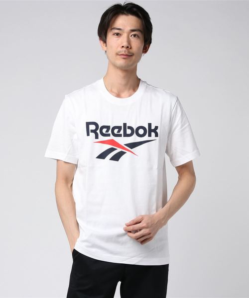 Reebok(リーボック)の「ベクターロゴ ショートスリーブ Tシャツ / CL F VECTOR TEE(Tシャツ/カットソー・メンズ・ブラック/ネイビー/ホワイト・SMALL/X-LARGE/LARGE/XX-LARGE/MEDIUM)」の11枚目の写真