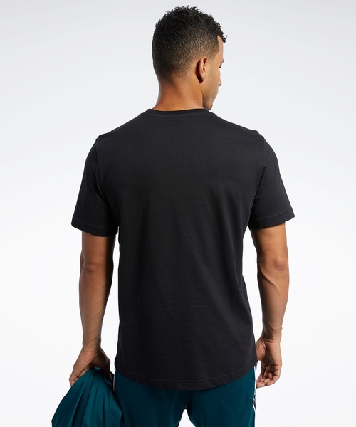 Reebok(リーボック)の「ベクターロゴ ショートスリーブ Tシャツ / CL F VECTOR TEE(Tシャツ/カットソー・メンズ・ブラック/ネイビー/ホワイト・SMALL/X-LARGE/LARGE/XX-LARGE/MEDIUM)」の8枚目の写真