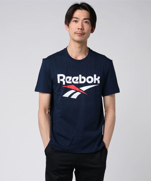Reebok(リーボック)の「ベクターロゴ ショートスリーブ Tシャツ / CL F VECTOR TEE(Tシャツ/カットソー・メンズ・ブラック/ネイビー/ホワイト・SMALL/X-LARGE/LARGE/XX-LARGE/MEDIUM)」の13枚目の写真