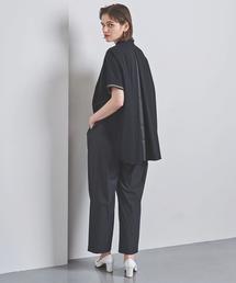 ＜THE RERACS （ザ リラクス）＞フレア ポロシャツ WHITE ポロシャツ RERACS REGULAR COLLAR POLO