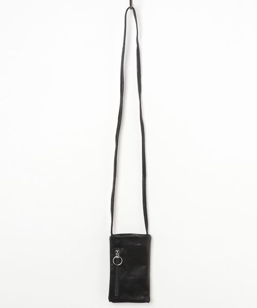 TASINAMI（タシナミ）の「TASINAMI 縦型ミニレザーショルダーバッグ (TA-2016)（ショルダーバッグ・レディース・グレー/カーキ/ブラック・FREE）」の9枚目の写真