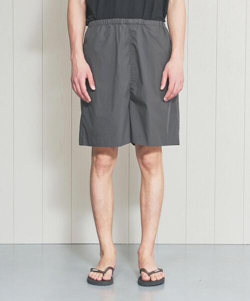 H　BEAUTY&YOUTH UNITED ARROWS（エイチビューティーアンドユースユナイテッドアローズ）の「＜H＞TYPEWRITER VACANT SHORT PANTS/パンツ（その他パンツ・メンズ・ブラウン/ブラック/グレー・LARGE/MEDIUM/SMALL）」の4枚目の写真
