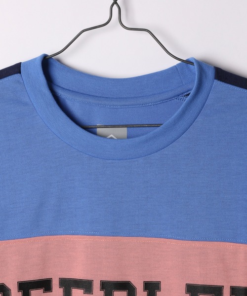 BAYFLOW（ベイフロー）の「[SEEDLER ( シードラー)]キリカエTEE（Tシャツ/カットソー・メンズ・ネイビー/サックスブルー・MEDIUM/LARGE）」の6枚目の写真