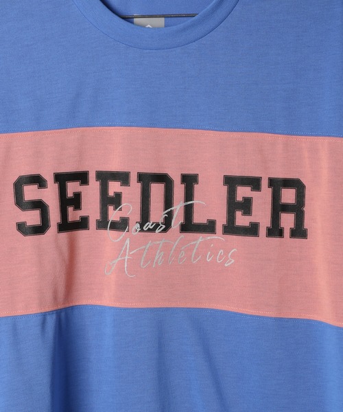 BAYFLOW（ベイフロー）の「[SEEDLER ( シードラー)]キリカエTEE（Tシャツ/カットソー・メンズ・ネイビー/サックスブルー・MEDIUM/LARGE）」の12枚目の写真