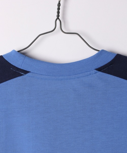 BAYFLOW（ベイフロー）の「[SEEDLER ( シードラー)]キリカエTEE（Tシャツ/カットソー・メンズ・ネイビー/サックスブルー・MEDIUM/LARGE）」の11枚目の写真