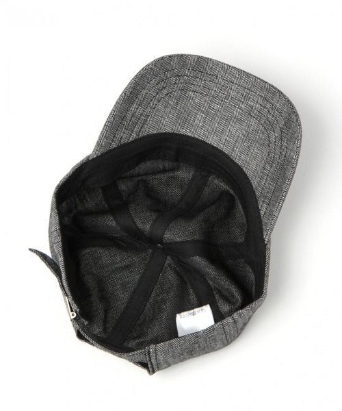 LAKOLE（ラコレ）の「ヘリンボーンキャップ / LAKOLE（キャップ・メンズ・ブラック/ベージュ/グレー・9）」の4枚目の写真