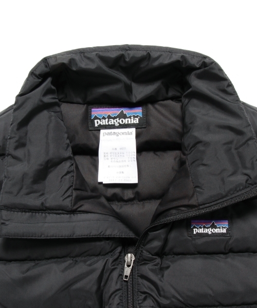 BEAMS BOY（ビームスボーイ）の「Patagonia / Boys Down Sweater Vest（ベスト・レディース・ブラック/オレンジ/ネイビー・MEDIUM）」の7枚目の写真