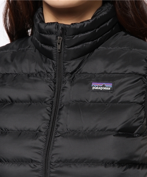 BEAMS BOY（ビームスボーイ）の「Patagonia / Boys Down Sweater Vest（ベスト・レディース・ブラック/オレンジ/ネイビー・MEDIUM）」の15枚目の写真