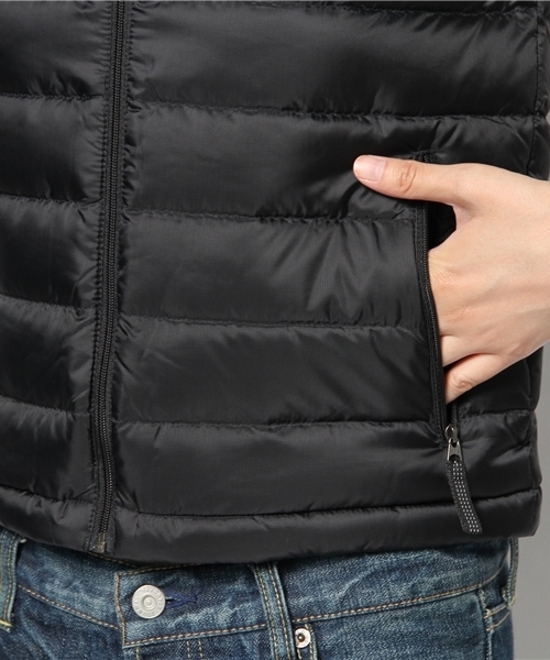 BEAMS BOY（ビームスボーイ）の「Patagonia / Boys Down Sweater Vest（ベスト・レディース・ブラック/オレンジ/ネイビー・MEDIUM）」の17枚目の写真