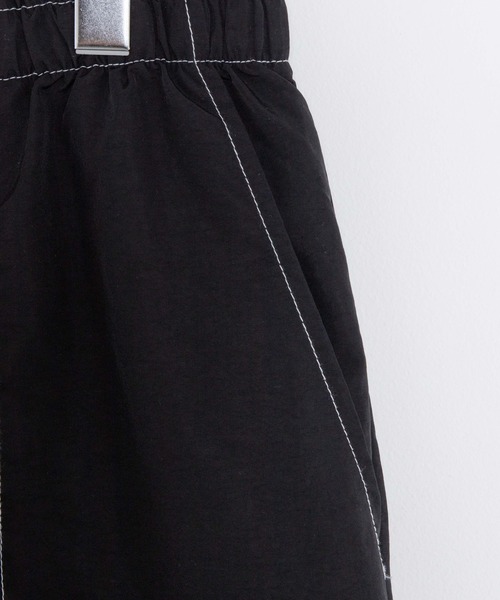 DING（ディング）の「DING/ステッチハーフパンツ（その他パンツ・レディース・ブラック・FREE）」の3枚目の写真