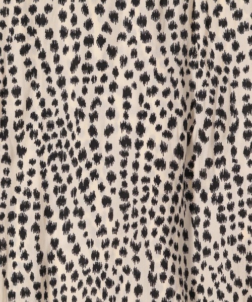 PAGEBOY（ページボーイ）の「アニマルドットBIGシャツ（シャツ/ブラウス・レディース・ブラック/ブラウン/オフホワイト・FREE）」の16枚目の写真