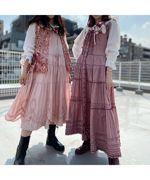 PINK HOUSE（ピンクハウス）の「フリル襟カットソー（Tシャツ 