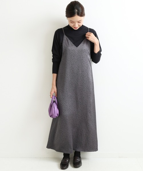 IENA（イエナ）の「ニュアンスレオパード キャミワンピース◆（ワンピース・レディース・グレー/グレー系その他・38/36）」の14枚目の写真