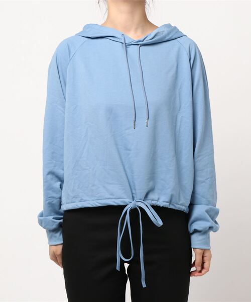 STYLEBLOCK(スタイルブロック)の「スウェットプルオーバーパーカー(パーカー・レディース・ブルー/グリーン・M/2XL/XL/L)」の6枚目の写真