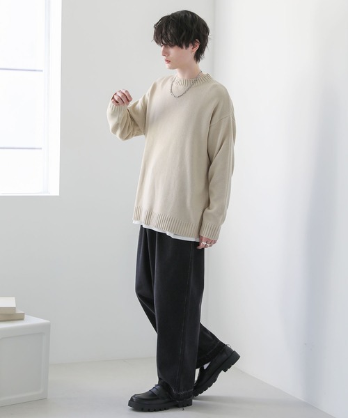 saga outer wearネルシャツ風ウェア　XXL SHAKA WeAR シャカウエア WEAR プレイド フランネル オーバー