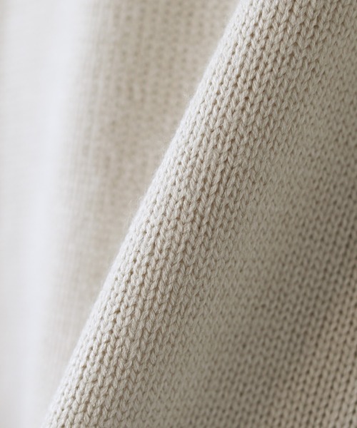 ASTRONOMY(アストロノミー)の「ウォッシャブル5ゲージロングオーバーサイズ クルーネックニット アーガイル 天竺 Wジャガード(ニット/セーター・メンズ・ネイビー/ブラック/グレー系その他/グリーン/アイボリー/ブラウン系その他/チャコール/ブラウン/ネイビー系/グレー/ラベンダー/ライトグレー/サックスブルー/マスタード/ブルー系その他/ベージュ系その他/ホワイト×ブラック/ブルー系その他2/ピンク・M/L/XL/S)」の20枚目の写真