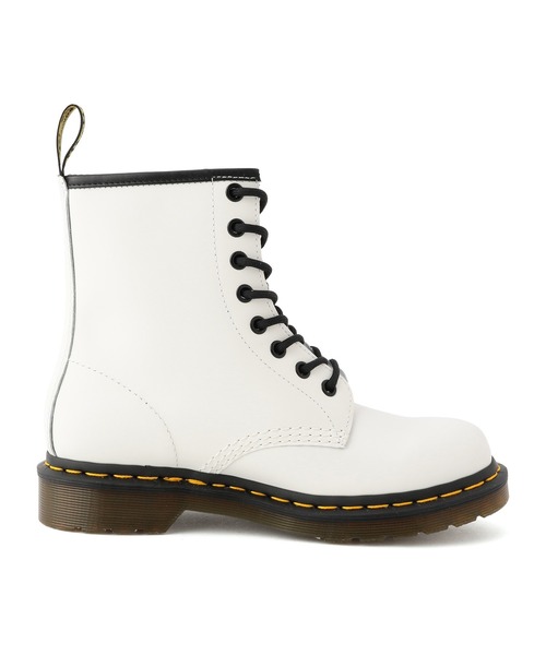 Dr. Martens(ドクターマーチン)の「DR. MARTENS / 8ホールショートブーツ(ブーツ・レディース・ホワイト・4/6/5)」の2枚目の写真