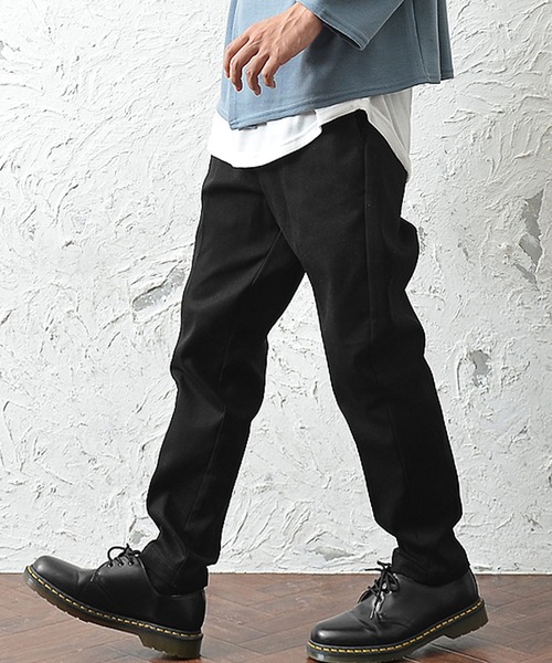 MinoriTY（マイノリティ）の「メンズヘビーツイルテーパードキッチンシェフパンツ（チノパンツ・メンズ・ベージュ/カーキ/ブラック・XL/M/L）」の2枚目の写真