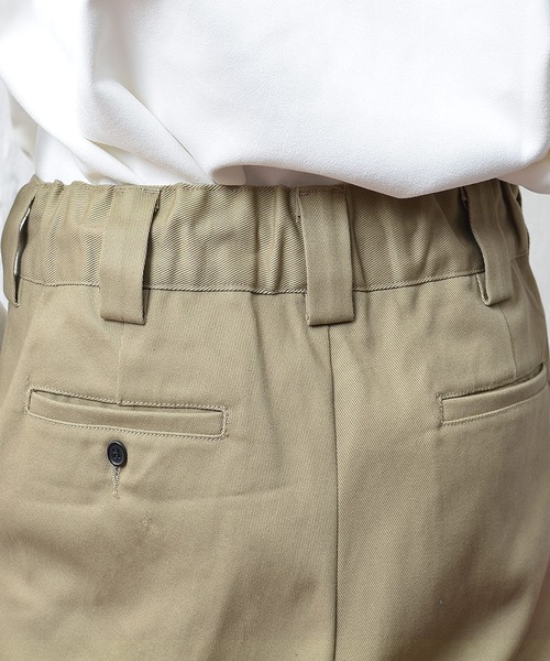 MinoriTY（マイノリティ）の「メンズヘビーツイルテーパードキッチンシェフパンツ（チノパンツ・メンズ・ベージュ/カーキ/ブラック・XL/M/L）」の16枚目の写真