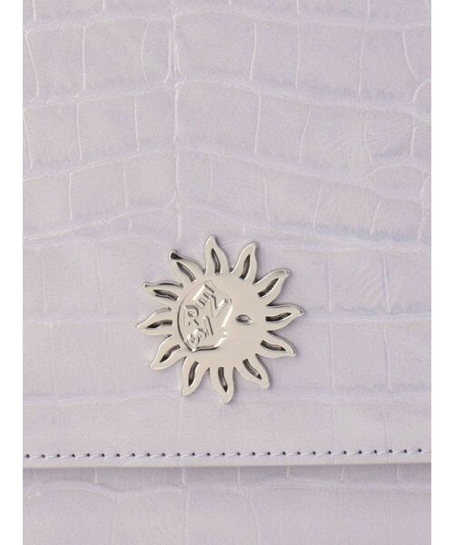 EVRIS（エヴリス）の「クロコライクWOODショルダーBAG（ショルダーバッグ・レディース・ブラック/パープル/ミント・FREE）」の13枚目の写真