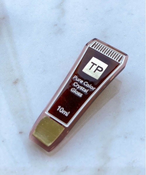 THEATRE PRODUCTS（シアタープロダクツ）の「LIP GLOSS CLIP / THEATRE PRODUCTS（バレッタ/ヘアクリップ・レディース・シルバー/ブラウン/ベージュ・FREE）」の2枚目の写真