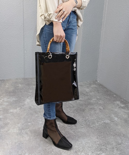 minia（ミニア）の「スクエアトゥシアーブーツ（ブーツ・レディース・ブラック/ベージュ/ブラウン系その他/アイボリー・LL/S/M/L）」の20枚目の写真