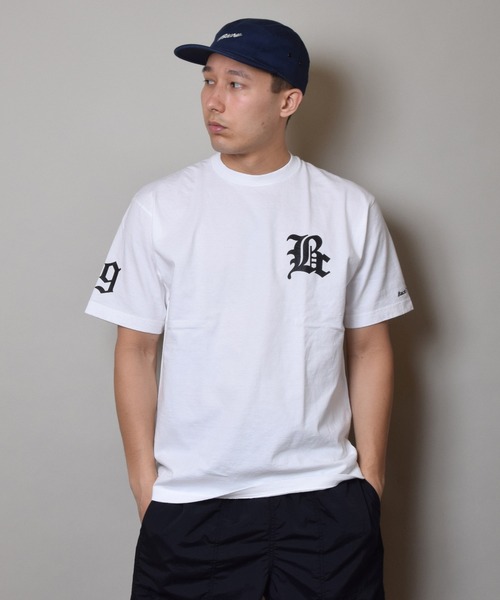 Back Channel（バックチャンネル）の「OLD-E LOGO T（Tシャツ/カットソー・メンズ・ホワイト/ブラック/ネイビー・MEDIUM/LARGE/X-LARGE/XX-LARGE）」の8枚目の写真