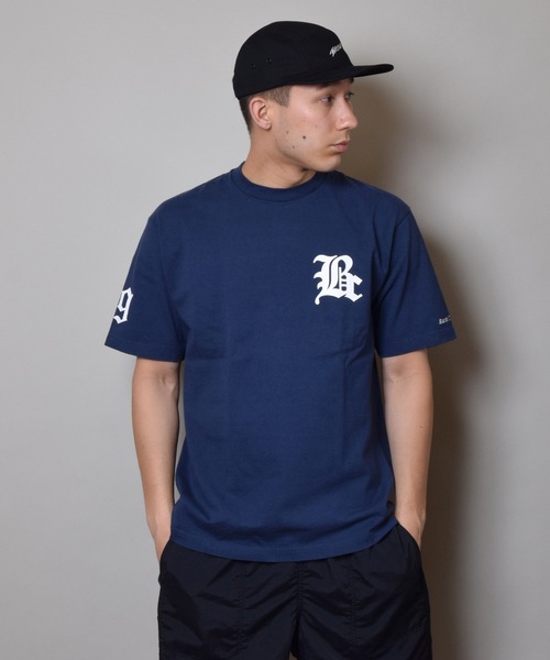 Back Channel（バックチャンネル）の「OLD-E LOGO T（Tシャツ/カットソー・メンズ・ホワイト/ブラック/ネイビー・MEDIUM/LARGE/X-LARGE/XX-LARGE）」の16枚目の写真