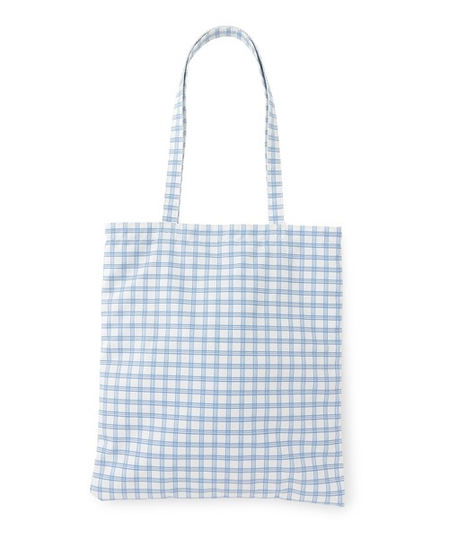 Bonjour Girl(ボンジュールガール)の「【Bonjour Girl】リバーシブルチェックトート(トートバッグ・レディース・ピンク/ホワイト/イエロー・FREE)」の5枚目の写真