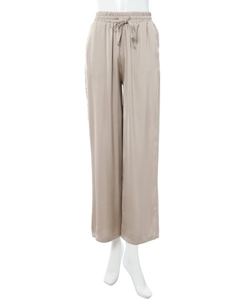 fifth（フィフス）の「サテンイージーパンツ（その他パンツ・レディース・ベージュ/スモークピンク/ブルー・MEDIUM）」の4枚目の写真